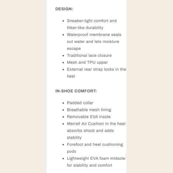 NEW in Box Merrell Men's Nova 2 Waterproof Hiking Boots Vibram TC5+ Rubber Sole - Picture 8 of 9